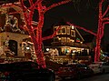 Image 55The Dyker Heights neighborhood of Brooklyn is known for lots of elaborate Christmas lights, earning the nickname "Dyker Lights"